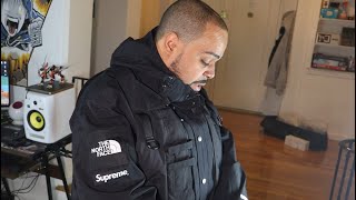 Supreme The North Face RTG Jacket  Vest Black Review [upl. by Ennaxor516]