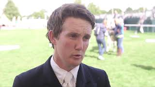 Land Rover Burghley Horse Trials 2017  Dressage Day 1 Tom McEwen [upl. by Phia229]