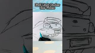 How to Draw a Car  Drawing a Subaru Car  Easy Drawing Tutorials  Shorts [upl. by Latreshia]