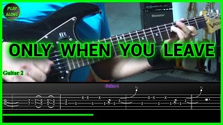 ✅ Spandau Ballet  ONLY WHEN YOU LEAVE ✅ Electric Guitar Cover  Guitar Tutorial [upl. by Ssepmet825]