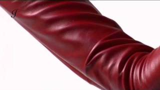 Long Leather Gloves by Ines  for Ladies and Men [upl. by Lraep110]