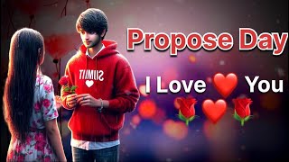 Propose day shayari 🌹❤️8 February Propose Day Status 🥰 Propose Day shayari status [upl. by Llemmart126]