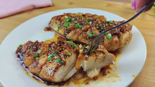 Honey garlic chicken  Dinner ready in 15 minutes [upl. by Enylhsa419]