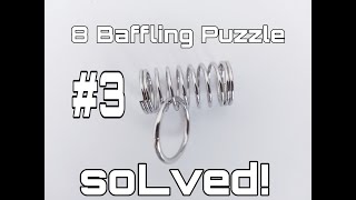 EASY METAL WIRE PUZZLE 3 SOLVED [upl. by Wayolle]