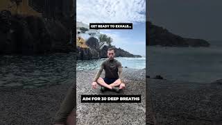 Wim Hof style guided breathwork for peace anxiety amp the autonomic nervous system [upl. by Yelahs784]