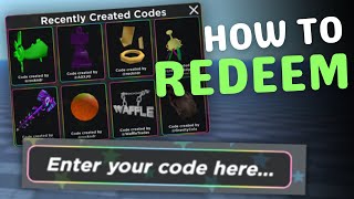 How to REDEEM Roblox Catalog Avatar Creator Codes Roblox [upl. by Merilee]