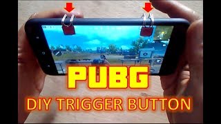 DIY Paperclips L1 R1 Phone Trigger Buttons PUBGFortniteROS v2 [upl. by Oretna]