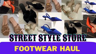 Street Style Store Footwear Haul [upl. by Cleodal477]