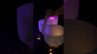 432Hz Crystal Bowls ASMR Sound Bath relaxing [upl. by Elfie]