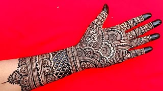 mehndi designs  mendini design  cone designs  mehandi design  mehdi ka dizain  madhi ke design [upl. by Tremayne791]