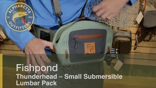 Fishpond Thunderhead – Small Submersible Lumbar Pack  Product Review [upl. by Aterg]