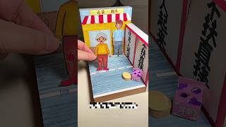 A Story Of Greedy Grandmother 🧓  mini wood toywoodworking art skillwood hand crafts shorts [upl. by Ruel]