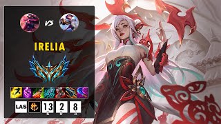 Irelia vs Fiora 👑⚡💥 ¡Que Divertido Irelia Demuestra su Maestría en las Q  Parche 146 [upl. by Desta581]