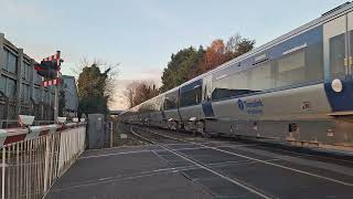 double misuse antrim station level crossing co antrim 111124 [upl. by Zaremski]