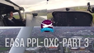 EASA PPL QXC  Part 3  Carlisle To Blackpool  ATC Audio [upl. by Ernest]