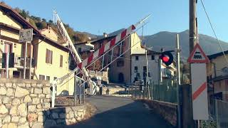 Sale Marasino I Passaggio a Livello  Level crossing [upl. by Monney337]