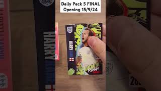 Adrenalyn XL 2024 England Tournament Edition Cards Opening Pack60adrenalynxl footballcards panini [upl. by Seilenna]