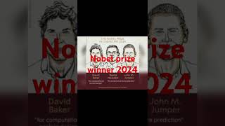 Nobel prize winner 2024  nobel prize winner  nobel prize 2024 [upl. by Coulter833]