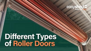 Roller Doors Explained Know Your Options [upl. by Fesoj804]