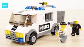 レゴ シティ 護送車 7245 ／ LEGO City Prisoner Transport Speed build amp Review [upl. by Akinehc822]