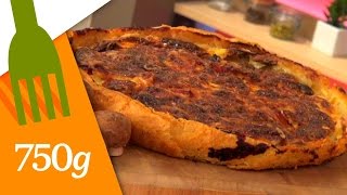 Recette de Quiche au jambon  750g [upl. by Elo794]