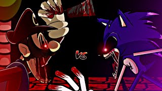 Marioexe VS Sonicexe DC2 ANIMATION PART 1 [upl. by Annia]