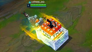 bro crafted TNT in league of legends 💀 [upl. by Maclean]