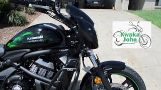 My 2020 Kawasaki Vulcan S Cafe Screen [upl. by Skipton110]