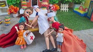 Barbie Doll All Day Routine In Indian VillageKammoNimmo Ki Kahani4Barbie Doll Bedtime Story [upl. by Aisauqal]