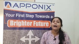 Training Review  Apponix Technologies [upl. by Ximena208]