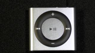 Apple iPod Shuffle 2010 4th Generation Unboxing and Demo [upl. by Arral625]