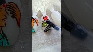 Bhaidooj Nails Art  simple and gorgeous nails shorts art youtubeshorts [upl. by Kannav]