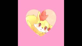 Fennekin edit forS1LLYR0ADRUNN3RL0V3R🌷✨ [upl. by Nylecaj]