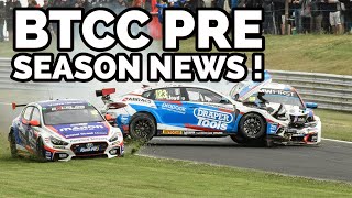 BTCC pre season news all the comings and goings [upl. by Tricia]