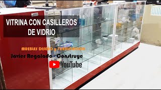 Cómo hacer una Vitrina con Casilleros de Vidrio [upl. by Tarazi223]