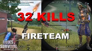 quot32 KILLSquot Our best fireteam game yet ROS BISAYA [upl. by Fax]