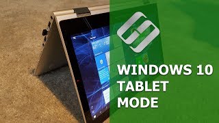 Windows 10 Tablet Mode  How to Use Tablet Mode [upl. by Ennoryt569]