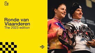 Ronde van Vlaanderen 2023  A day to remember [upl. by Jarret]