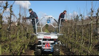 Titan hoogwerker volledig elektrisch aangedreven [upl. by Cherish]