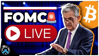 🚨LIVE FOMC Meeting Decision 🚨 How Will Crypto Markets Respond [upl. by Felike378]