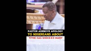 Pastor ADEBOYE has finally apologized to Nigerians and many people react Your opinion [upl. by Sined]