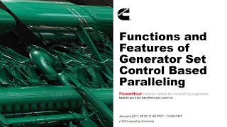 Functions and Features of Generator Set Control Based Paralleling [upl. by Kress]