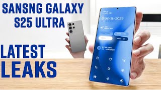 Samsung Galaxy S25 Ultra Confirmed Leaks  THE END IS HERE🔥🔥🔥 [upl. by Tneciv]