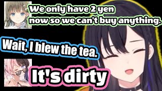 【Eng sub】Uruha Ichinose spits out tea when she hears how much money she has【vspoLethal Company】 [upl. by Dougy]