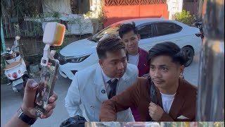 GANTO PALA MAG HANDA NG PROPS SILA BOSSING SA CONTENT NILA  BEHIND THE SCENE [upl. by Bucher]