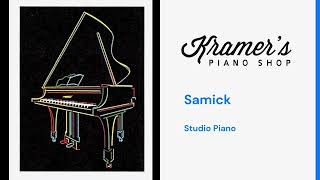 1992 Samick Studio Piano [upl. by Ilbert]