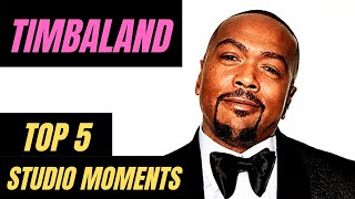 Timbaland TOP 5 Studio Moments [upl. by Aineles516]