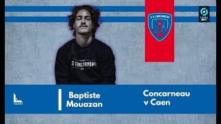 Baptiste Mouazan vs Caen  2023 [upl. by Mireielle]