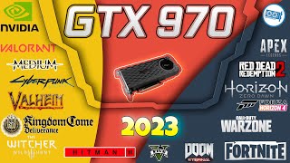 Nvidia GTX 970 in 30 Games  in 2023 [upl. by Mert]