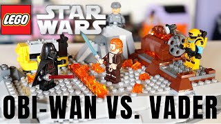 ObiWan Kenobi vs Darth Vader 75334 Review  LEGO Star Wars [upl. by Mcgraw692]